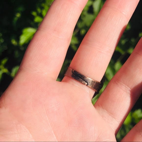 Tree of Life Ring Nature Wire Iridescent Size 9 - Picture 4 of 4